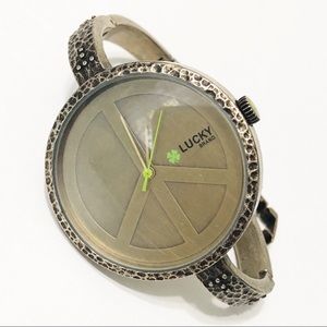 lucky brand watch peace and love